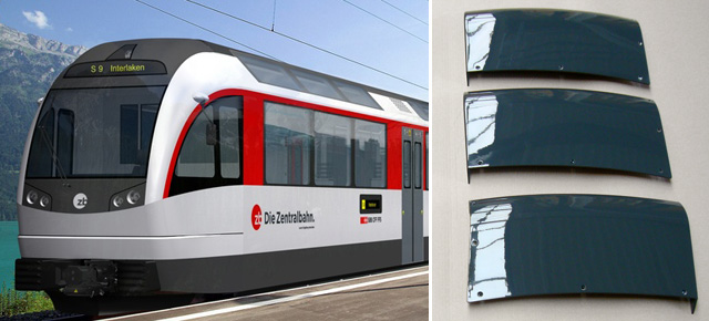 Dachblenden f&uuml;r Stadler Rail Regionalzug